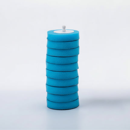 Disposable toilet brush cleaning artifact set