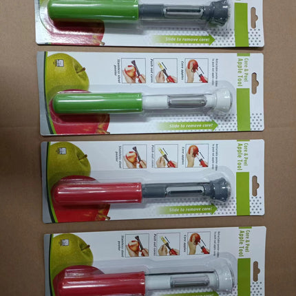Stainless Steel Two-in-one Shrink Fruit Peeler