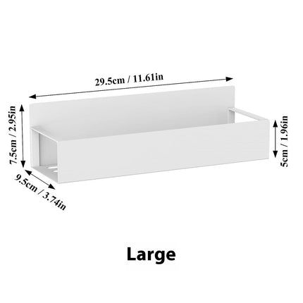 Magnetic Refrigerator Shelf No Punching Spice Rack Refrigerator Side Hanger