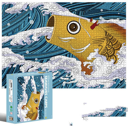 Mysterious Dragon High Difficulty 2000 Piece Puzzle