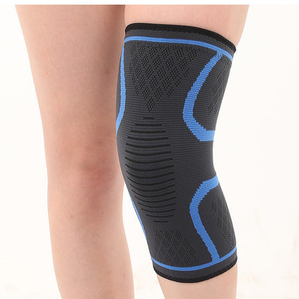 Double Corrugated Non-slip Stretch Keep Warm Nylon Needle Sports Kneecaps