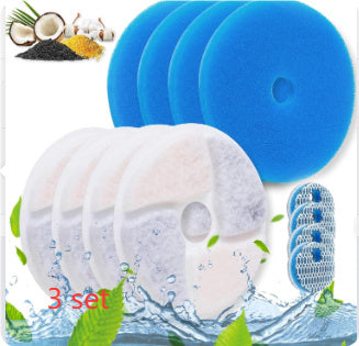 Pet Automatic Water Dispenser Stainless Steel Smart Small Flower Fountain