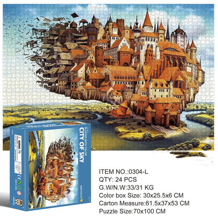 Mysterious Dragon High Difficulty 2000 Piece Puzzle