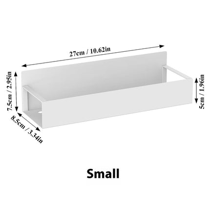 Magnetic Refrigerator Shelf No Punching Spice Rack Refrigerator Side Hanger