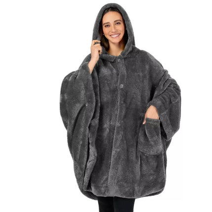 Hooded Lazy Blanket Thick Warm Arctic