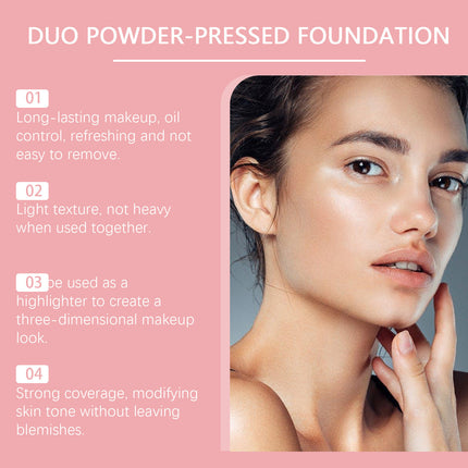 Makeup Setting Light And Thin Fit Delicate Mist Sense Makeup Effect Makeup Supplement Portable Concealer Powder