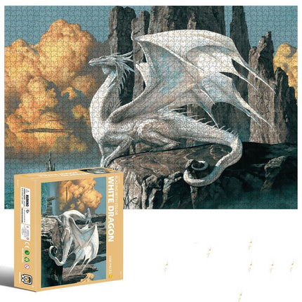 Mysterious Dragon High Difficulty 2000 Piece Puzzle
