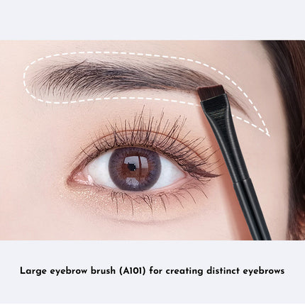 Eyebrow Eyeliner Brush Portable Small Angle Eyebrow Brush Makeup Tool Brushes Makeup Professional  Eyeliner Eyebrow Contour Makeup Brush Super Soft Fiber Comfortable Grip Soft And Natural Makeup Appli