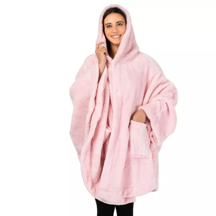 Hooded Lazy Blanket Thick Warm Arctic