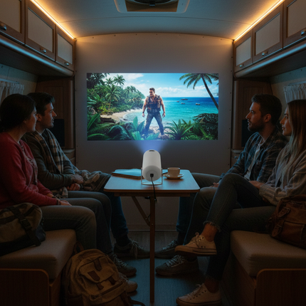 seeing the screen not each other